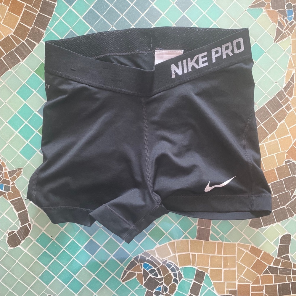 black nike pro spandex